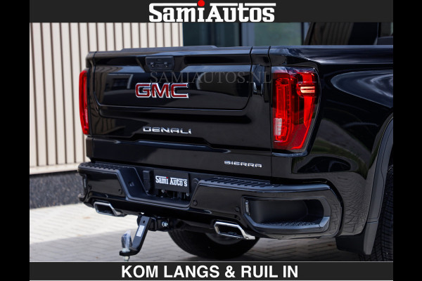 GMC Sierra DENALI 6.2 V8 426PK €79950,- excl | Full Option | De Meest Luxe Pick-Up in zijn Klasse | Comfortabele Dubbele Cabine met Royale 5 Zitplaatsen | BPM vrij | Nu Leverbaar uit Voorraad | Voorraad Nr 2252 | De specialist in Amerikaanse pick‑ups in Nederland en Europa.
