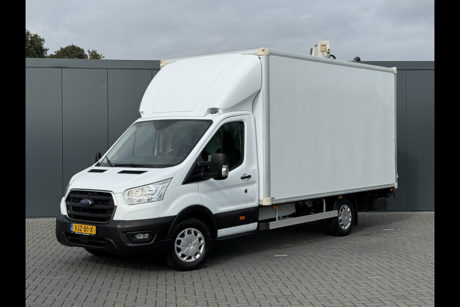 Ford Transit 2.0 TDCI 130 PK AUTOMAAT / BAKWAGEN / DHOLLANDIA LAADKLEP / CAMERA / AIRCO / 3-ZITS / CRUISE / ZIJDEUR