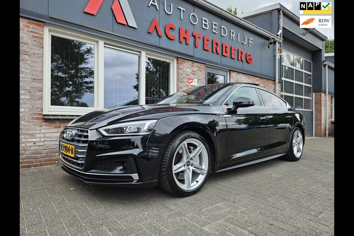 Audi A5 Sportback 2.0 TFSI MHEV quattro Sport S-line Edition Schuifdak! NAP! Leer! LED! Automaat! Mooie/Nette Auto!