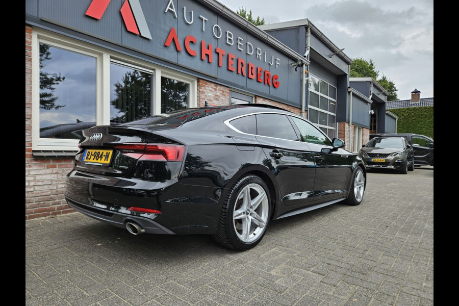 Audi A5 Sportback 2.0 TFSI MHEV quattro Sport S-line Edition Schuifdak! NAP! Leer! LED! Automaat! Mooie/Nette Auto!