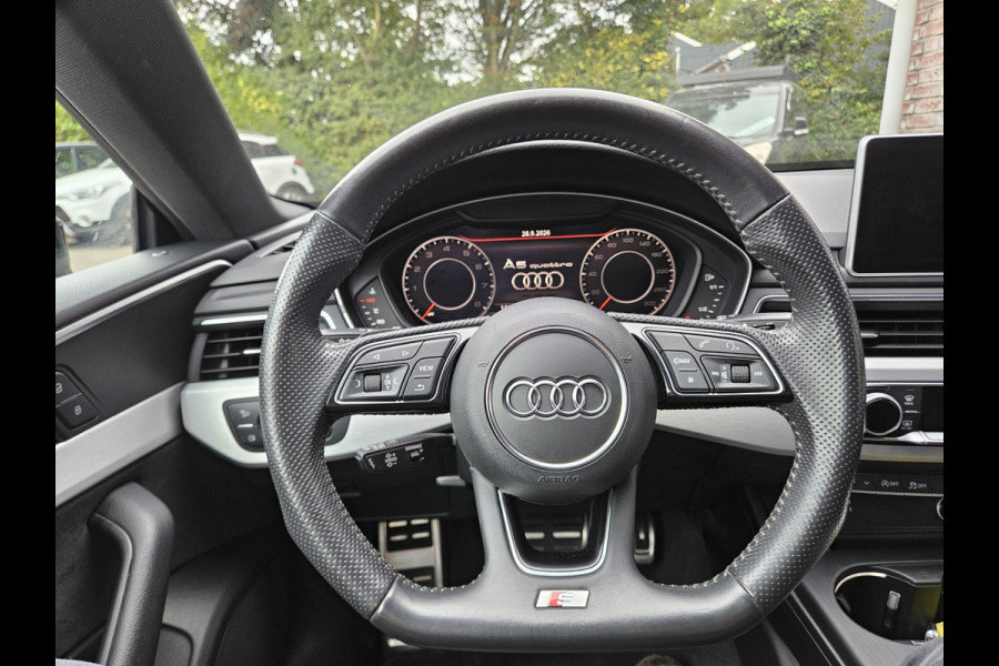 Audi A5 Sportback 2.0 TFSI MHEV quattro Sport S-line Edition Schuifdak! NAP! Leer! LED! Automaat! Mooie/Nette Auto!