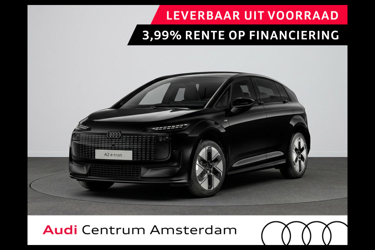 Audi A2 e-tron S edition e-tron 140 kW / 190 PK | Techniekpakket | Trekhaak, elektr. wegklapbaar | Lichtpakket plus met ambient lighting | Opberg en bagagereuimtepakket |