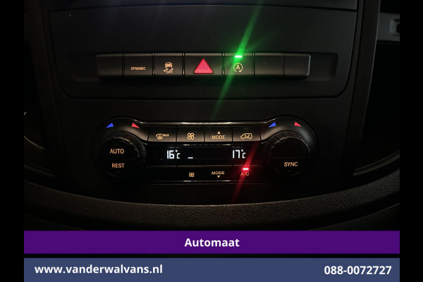 Mercedes-Benz Vito 114 CDI 136pk 9G-Tronic Automaat L3H1 Euro6 Airco | Camera | Apple Carplay | Cruisecontrol Android Auto, 2500kg Trekhaak, Parkeersensoren, Bijrijdersbank, Bumper in de kleur