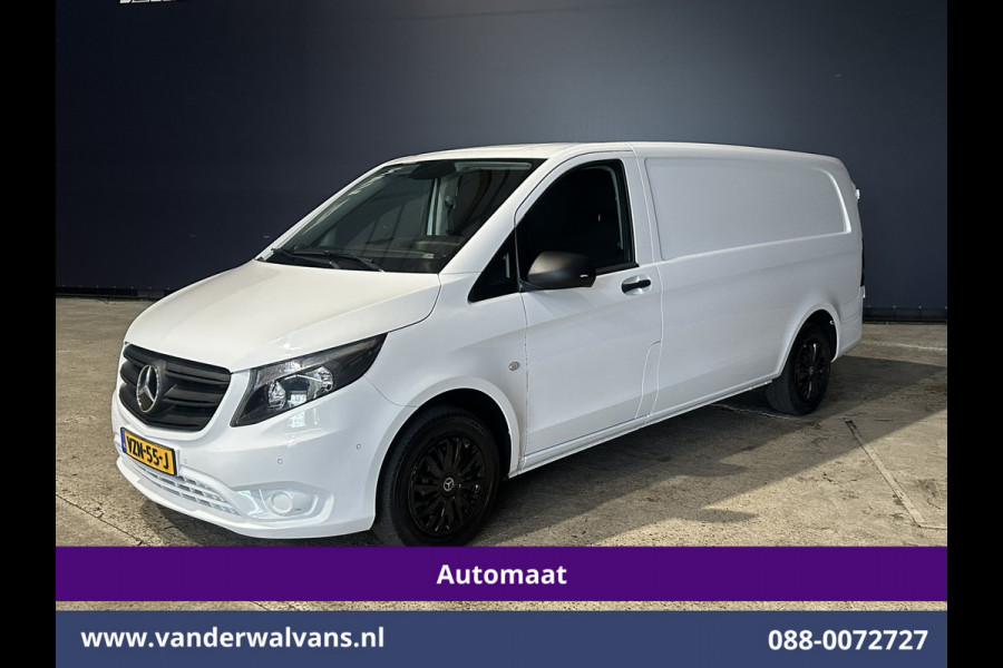Mercedes-Benz Vito 114 CDI 136pk 9G-Tronic Automaat L3H1 Euro6 Airco | Camera | Apple Carplay | Cruisecontrol Android Auto, 2500kg Trekhaak, Parkeersensoren, Bijrijdersbank, Bumper in de kleur