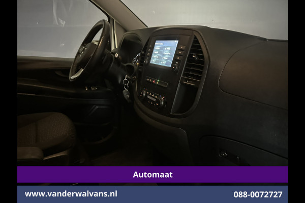 Mercedes-Benz Vito 114 CDI 136pk 9G-Tronic Automaat L3H1 Euro6 Airco | Camera | Apple Carplay | Cruisecontrol Android Auto, 2500kg Trekhaak, Parkeersensoren, Bijrijdersbank, Bumper in de kleur