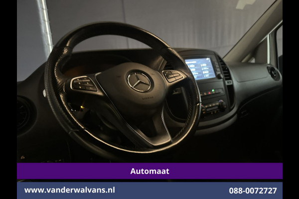 Mercedes-Benz Vito 114 CDI 136pk 9G-Tronic Automaat L3H1 Euro6 Airco | Camera | Apple Carplay | Cruisecontrol Android Auto, 2500kg Trekhaak, Parkeersensoren, Bijrijdersbank, Bumper in de kleur