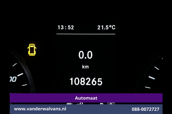 Mercedes-Benz Vito 114 CDI 136pk 9G-Tronic Automaat L3H1 Euro6 Airco | Camera | Apple Carplay | Cruisecontrol Android Auto, 2500kg Trekhaak, Parkeersensoren, Bijrijdersbank, Bumper in de kleur