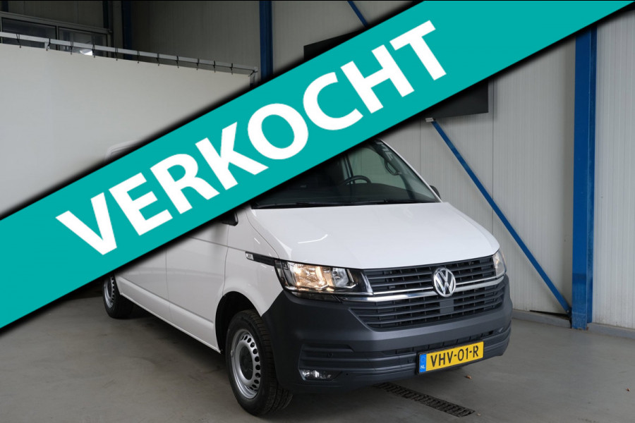 Volkswagen Transporter 2.0 TDI L2H1 150PK 28 Automaat - N.A.P. Airco, Cruise, Navi, PDC.