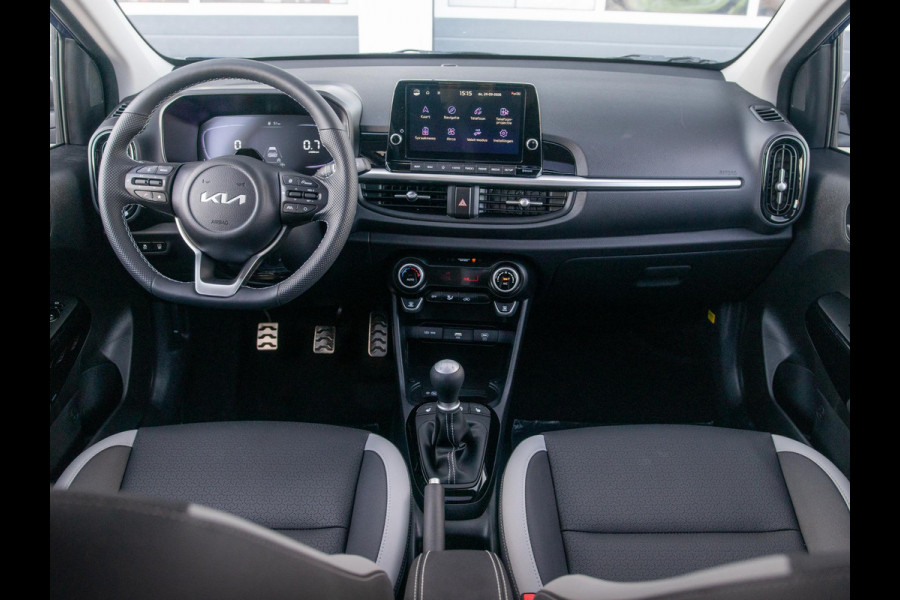 Kia Picanto 1.0 GDi GT-Line | Actieprijs* | Navi. | Clima. | Adapt. Cruise. | Stoel&Stuur Verwarming | GT-Line Bekleding