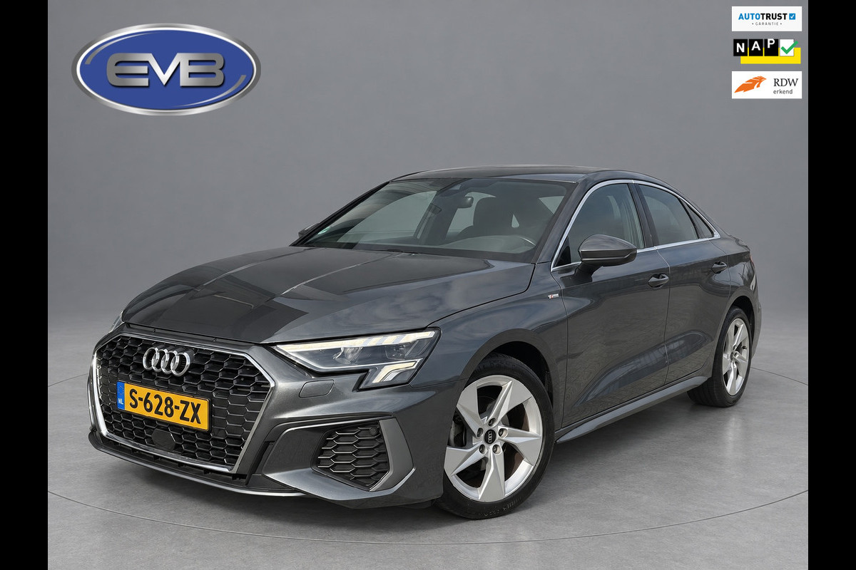 Audi A3 Limousine 30 TFSI automaat S edition, 2 X S-LINE, digitaal cockpit,1 e eigenaar, NL auto met nap