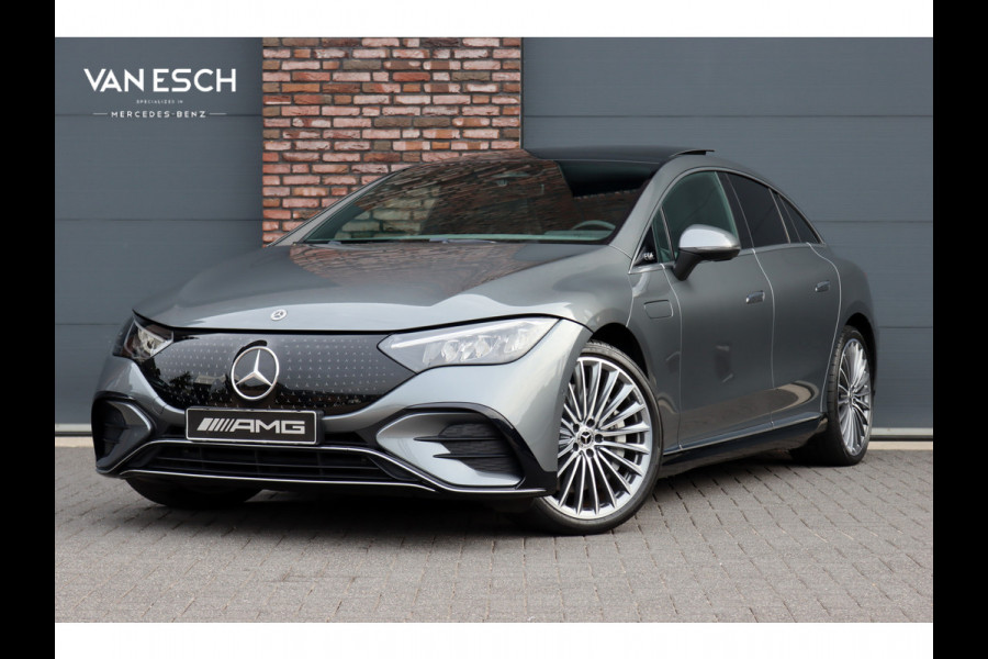 Mercedes-Benz EQE 300 AMG Line 90 kWh | Luchtvering | Distronic | Panoramadak | Memory | Warmtepomp | Keyless Go | Camera | Dodehoekassistent |
