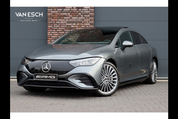 Mercedes-Benz EQE 300 AMG Line 90 kWh | Luchtvering | Distronic | Panoramadak | Memory | Warmtepomp | Keyless Go | Camera | Dodehoekassistent |