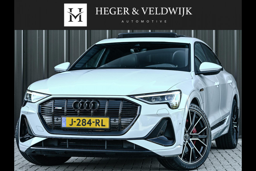 Audi e-tron Sportback 50 quattro S edition 71 kWh | NL-Auto | Panoramadak | B&O | Camera | Memory Seat | Luchtvering | Adaptive Cruise | Stoelverwarming |