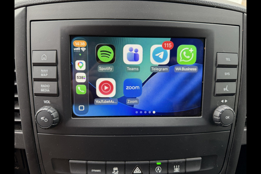 Mercedes-Benz Vito 116 CDI 164 PK Euro 6 Automaat Lang Business Solution CarPlay/Cruise control/stoelverwarming