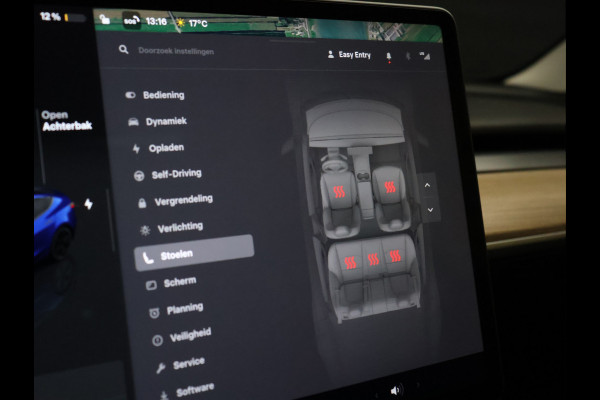Tesla Model 3 Long Range RWD 75 kWh [SOH 95%, PANORAMADAK, STOELVERWARMING V+A, STUURWIEL VERWARMING, CAMERA, ELEKTRISCH VERSTELBARE STOELEN, ELEKTRISCH ACHTERLKLEP, SELF DRIVING BETA, NAVIGATIE, BLUETOOTH, CLIMATE CONTROL,