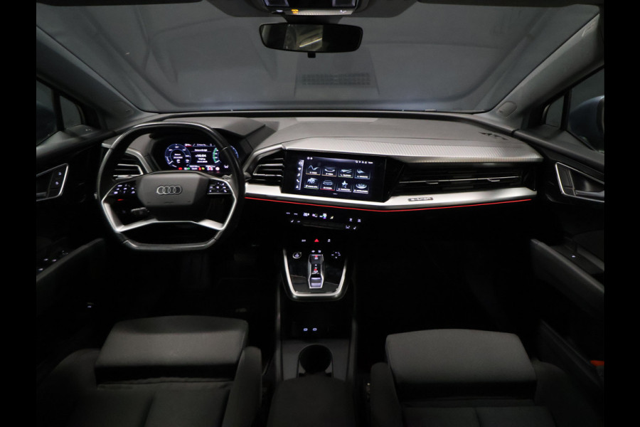 Audi Q4 e-tron 40 Launch edition Advanced 77 kWh [SOH 92%, SONOS, MATRIX LED, APPLE CARPLAY, ANDROID, STOELVERWARMING, ELEKTRISCHE ACHTERKLEP, CRUISE CONTROL, PDC V+A, GROOT NAVIGATIE, DIGITAL DASH, CLIMATE, 20 INCH, NIEUWSTAAT]