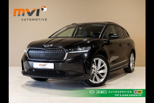 Škoda ENYAQ iV 60 SOH 91% / 180pk / Panorama dak / Trekhaak / Warmtepomp / Dodehoek herkenning /