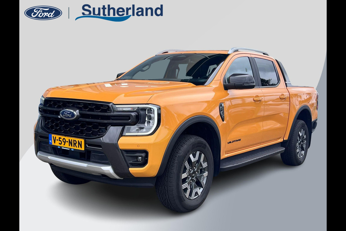 Ford Ranger 2.3 PHEV Wildtrak Double Cab 281pk | DEMO | Technology Pack Plus Trailer | Cargo Area Pack | Power Rollertop | laadkabel mode 3 16A