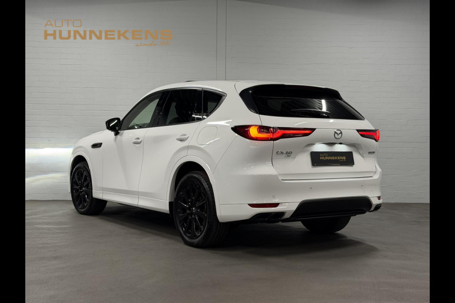 Mazda CX-60 2.5 e-SkyActiv PHEV Homura *SOH 97%* Open dak | Adaptive cruise | 360 camera | Stoelventilatie | Stuur-/stoelverwarming | Head-up | Memory | Bose sound