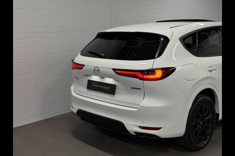 Mazda CX-60 2.5 e-SkyActiv PHEV Homura *SOH 97%* Open dak | Adaptive cruise | 360 camera | Stoelventilatie | Stuur-/stoelverwarming | Head-up | Memory | Bose sound