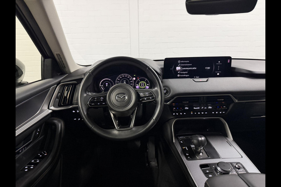 Mazda CX-60 2.5 e-SkyActiv PHEV Homura *SOH 97%* Open dak | Adaptive cruise | 360 camera | Stoelventilatie | Stuur-/stoelverwarming | Head-up | Memory | Bose sound