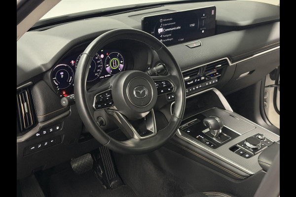 Mazda CX-60 2.5 e-SkyActiv PHEV Homura *SOH 97%* Open dak | Adaptive cruise | 360 camera | Stoelventilatie | Stuur-/stoelverwarming | Head-up | Memory | Bose sound