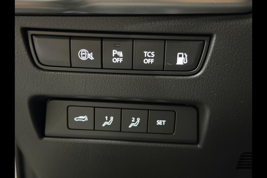 Mazda CX-60 2.5 e-SkyActiv PHEV Homura *SOH 97%* Open dak | Adaptive cruise | 360 camera | Stoelventilatie | Stuur-/stoelverwarming | Head-up | Memory | Bose sound
