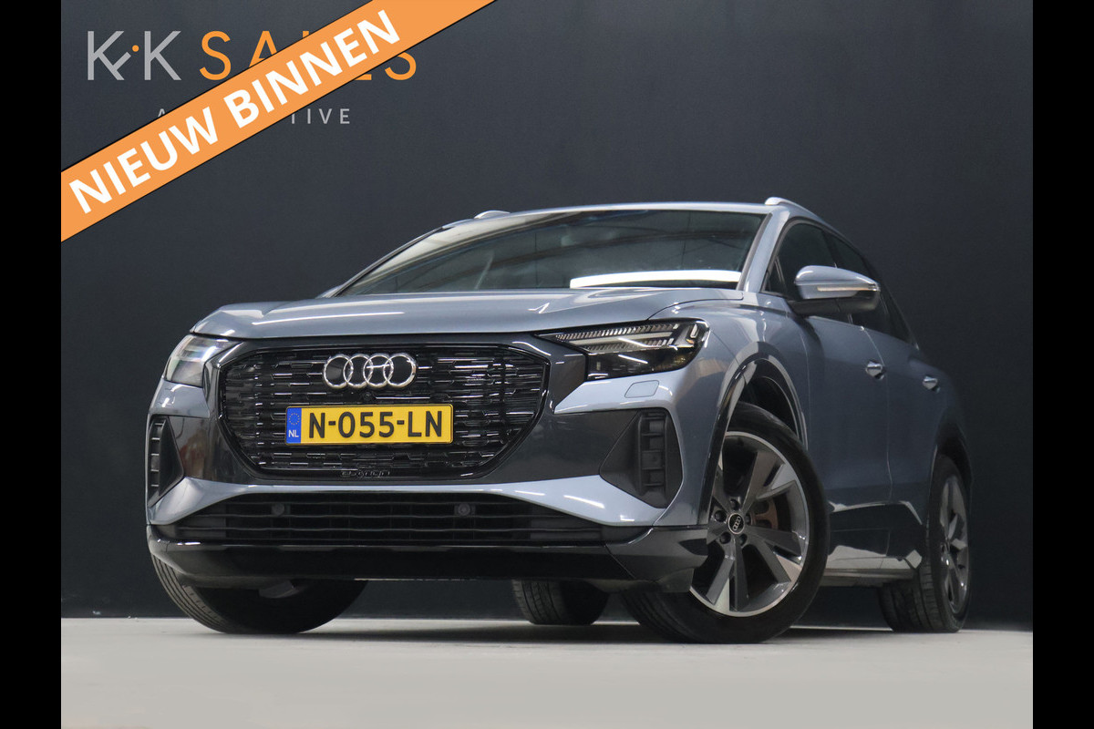 Audi Q4 e-tron 40 Launch edition Advanced 77 kWh [SOH 92%, SONOS, MATRIX LED, APPLE CARPLAY, ANDROID, STOELVERWARMING, ELEKTRISCHE ACHTERKLEP, CRUISE CONTROL, PDC V+A, GROOT NAVIGATIE, DIGITAL DASH, CLIMATE, 20 INCH, NIEUWSTAAT]
