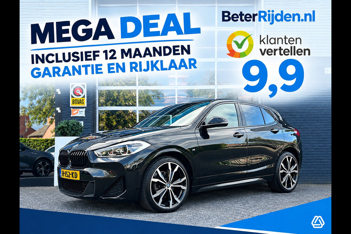 BMW X2 sDrive18i High Executive, M-pakket, Automaat, Cruise, Head-up, Camera, Navi, PDC, NAP