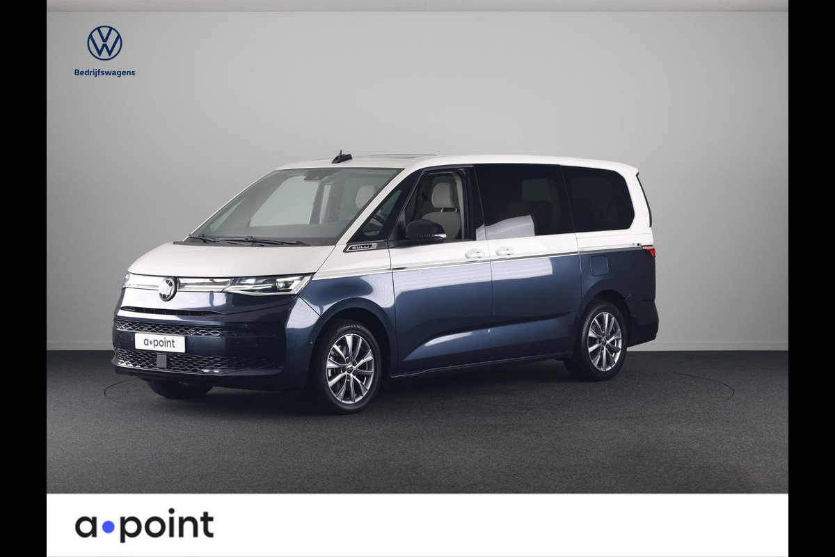 Volkswagen Multivan 1.5 eHybrid L2 Bulli Edition 4Motion 245 pk Automaat (DSG) | Verlengde garantie | Navigatie | Panoramadak | Parkeersensoren (Park assist) | Achteruitrijcamera | Matrix LED koplampen |