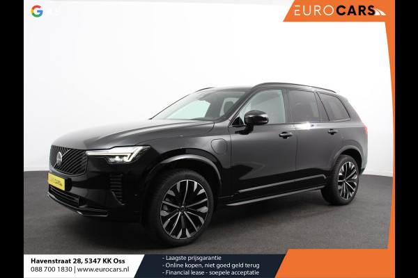 Volvo XC90 2.0 T8 Plug-in hybrid AWD Ultra Dark Panoramadak Navigatie Apple Carplay Android Auto 360 camera Parkeerhulp Adaptive Cruise Control Verwarmde en geventileerde voorstoelen Head-up-display Harman Kardon Premium Sound Memory stoelen met massagefunctie Climate Control Matrix-ledkoplampen
