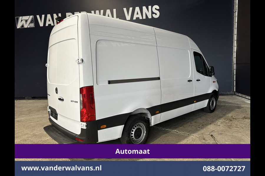 Mercedes-Benz Sprinter 317 CDI 170pk Automaat L2H2 Euro6 Airco | Camera | Navigatie | LED | Cruisecontrol | Chauffeursstoel, Stoelverwarming, 270 Graden Achterdeuren, Parkeersensoren, Bijrijdersbank