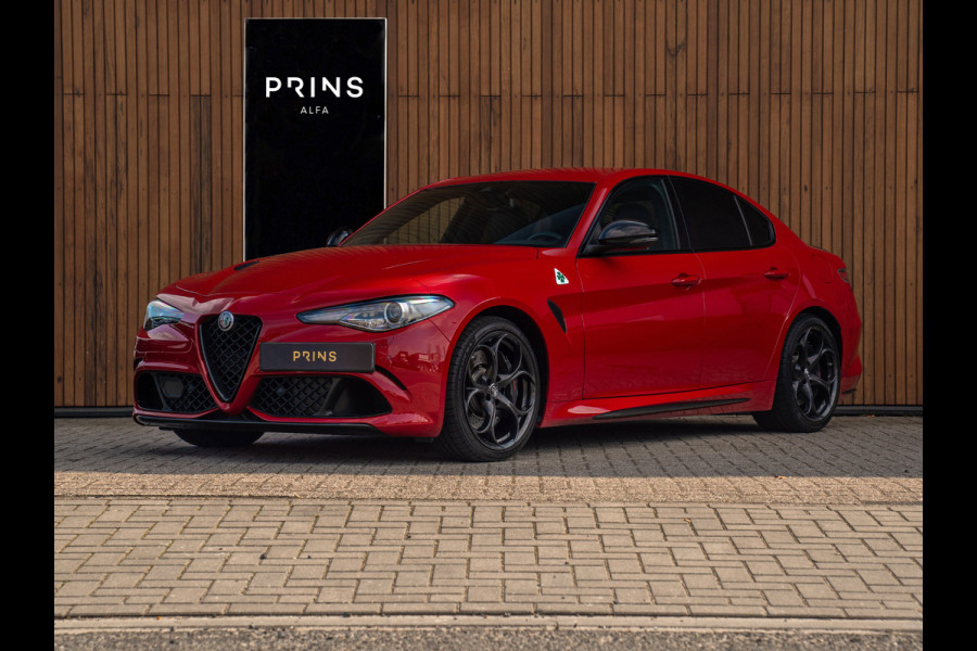 Alfa Romeo Giulia 2.9 V6 Quadrifoglio | Harman/Kardon | Adapt. cruise | Carplay | Carbon stuur