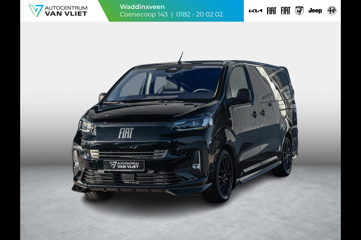 Fiat E-Scudo L3 DC 75 kWh | STX | Dyn. Comfort NAV Pack | Schuifdeur Links | Laadruimte Pack | Passagiersstoel | Full LED | Winter Pack
