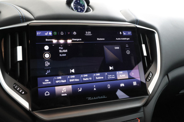 Maserati Ghibli 2.0 MHEV GranSport Schuif/Kanteldak, 360 Camera, Volleder