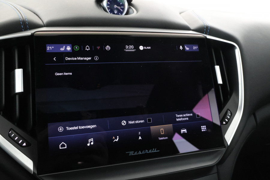Maserati Ghibli 2.0 MHEV GranSport Schuif/Kanteldak, 360 Camera, Volleder