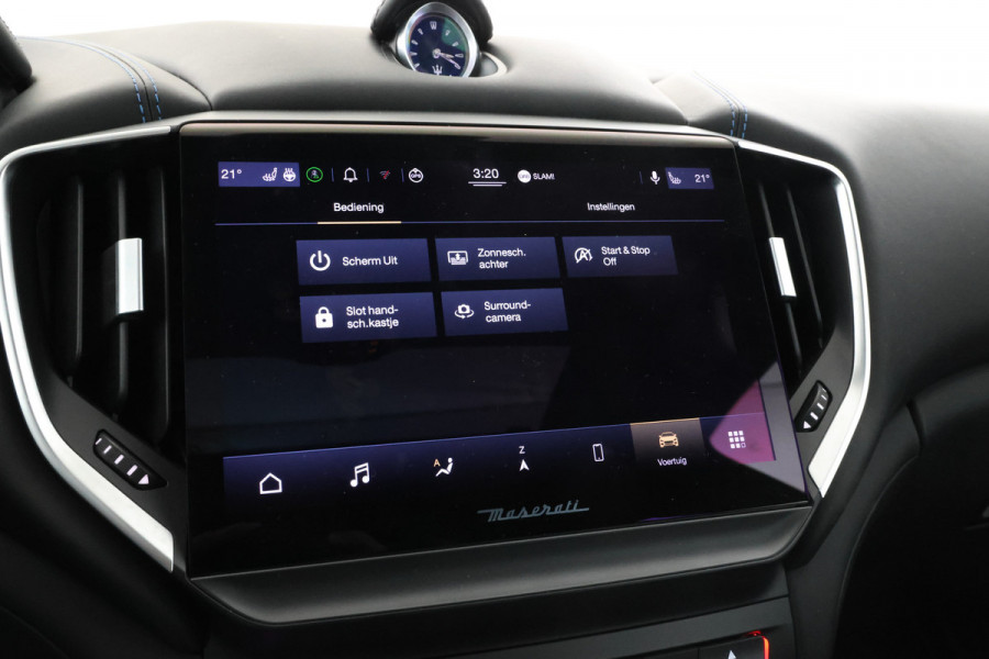 Maserati Ghibli 2.0 MHEV GranSport Schuif/Kanteldak, 360 Camera, Volleder