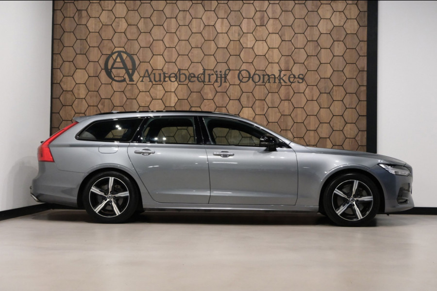 Volvo V90 2.0 T5 R-Design *59dkm* |Wegklapbare Trekhaak| Nieuwstaat!! Leder/Alcantara Camera/Navigatie