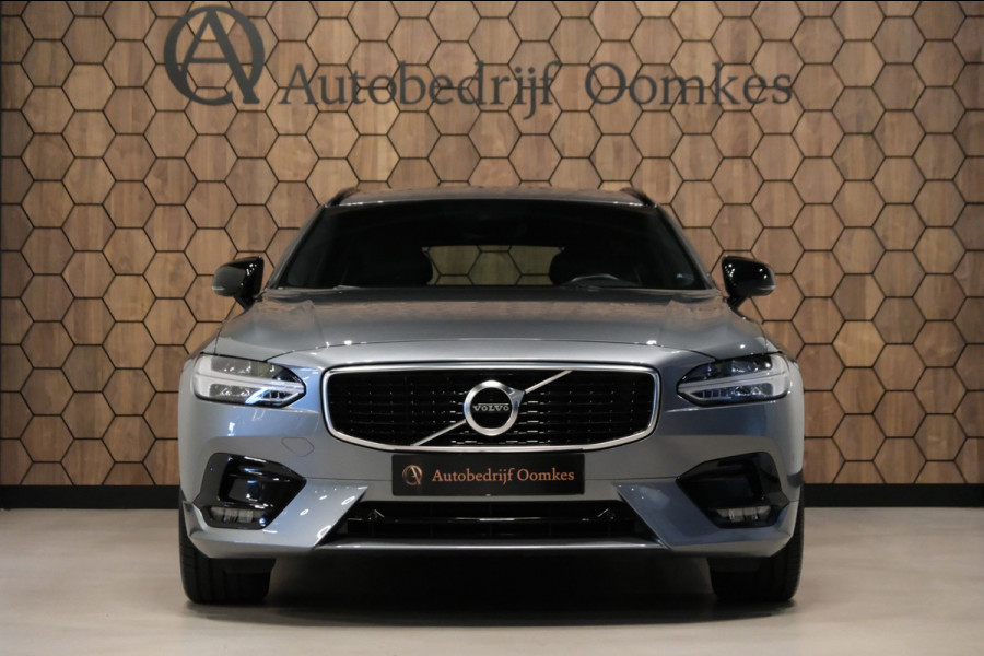 Volvo V90 2.0 T5 R-Design *59dkm* |Wegklapbare Trekhaak| Nieuwstaat!! Leder/Alcantara Camera/Navigatie