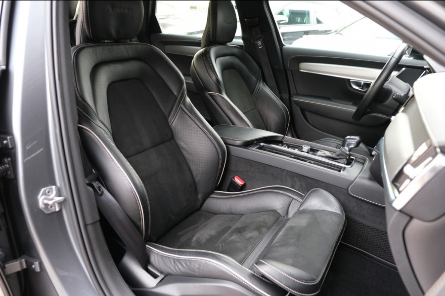 Volvo V90 2.0 T5 R-Design *59dkm* |Wegklapbare Trekhaak| Nieuwstaat!! Leder/Alcantara Camera/Navigatie