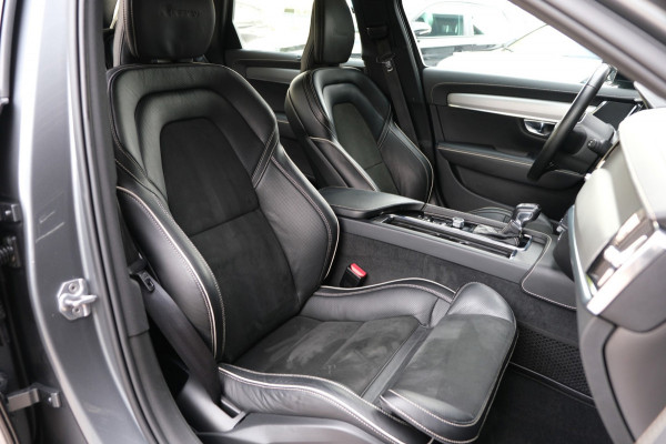 Volvo V90 2.0 T5 R-Design *59dkm* |Wegklapbare Trekhaak| Nieuwstaat!! Leder/Alcantara Camera/Navigatie