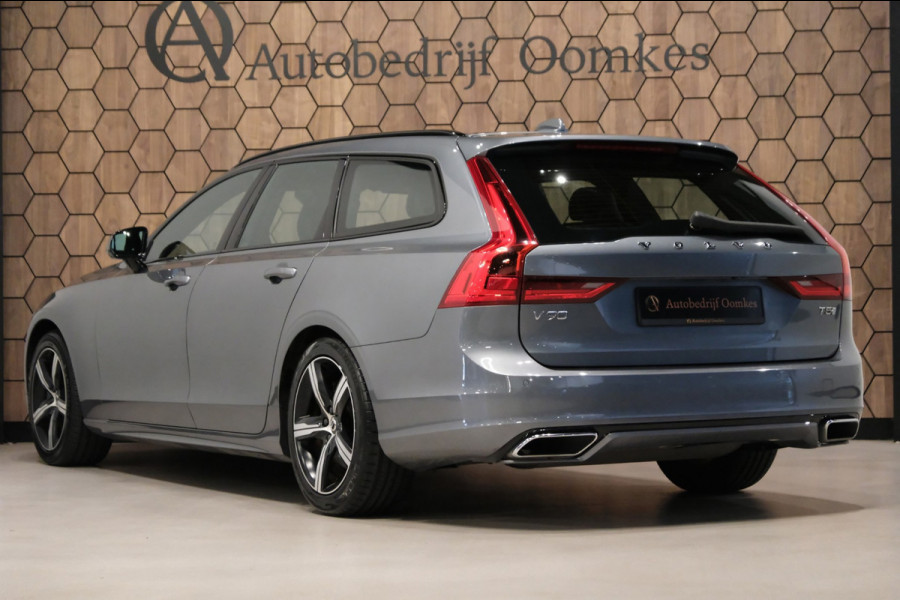 Volvo V90 2.0 T5 R-Design *59dkm* |Wegklapbare Trekhaak| Nieuwstaat!! Leder/Alcantara Camera/Navigatie