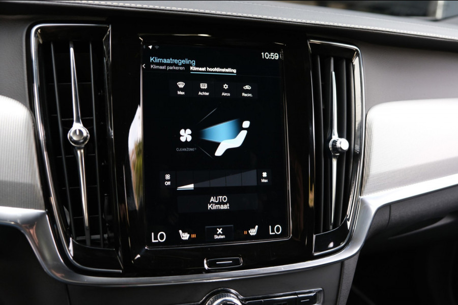 Volvo V90 2.0 T5 R-Design *59dkm* |Wegklapbare Trekhaak| Nieuwstaat!! Leder/Alcantara Camera/Navigatie
