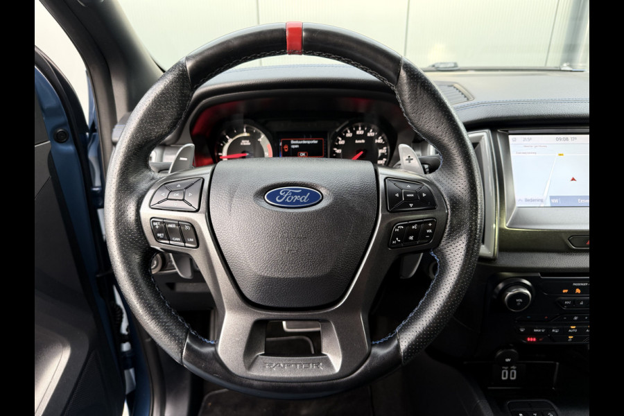Ford Ranger RAPTOR 2.0 EcoBlue 213 PK AUT / 4x4 / 3.5T TREKHAAK / LIMITED EDITION 43 - 50 / LANE ASSIST / CAMERA / STOELVERW / STANDKACHEL /