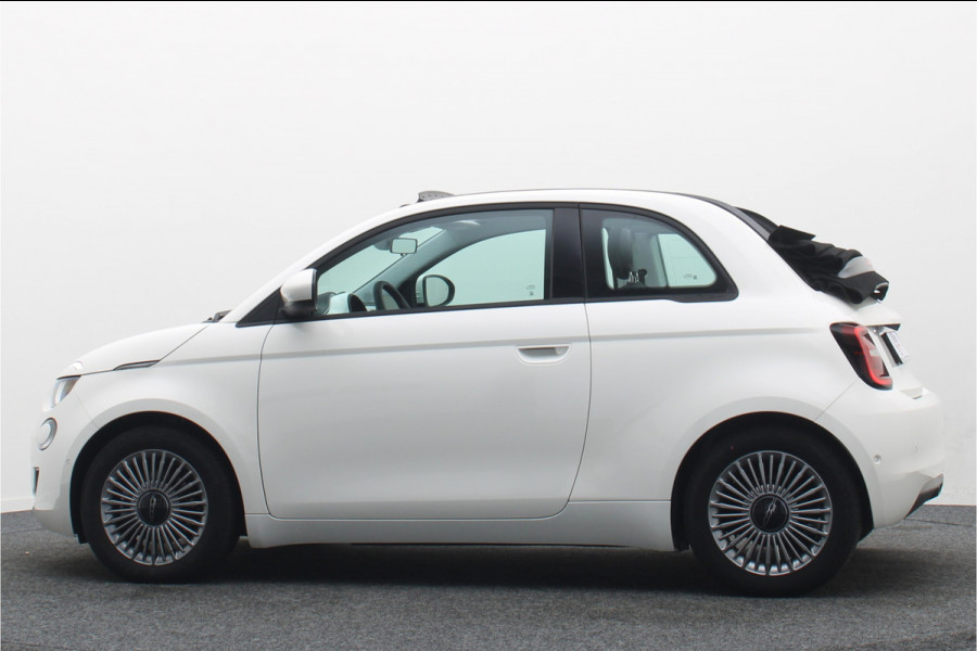 Fiat 500C Icon 42 kWh Cabrio Climate, Cruise, Apple Carplay, Camera, Stoelverwarming