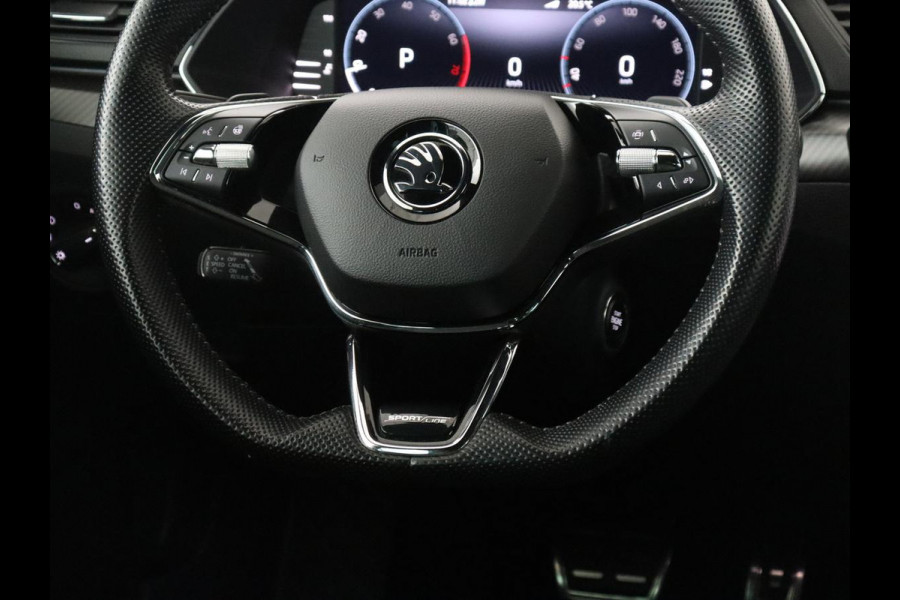 Škoda Superb 1.5 TSI ACT Sportline Business | Leder/Alcantara | Adaptive cruise | Stuur/stoel verwarming | Memory | Virtual Dashboard | Camera | Park assist | Navigatie | Carplay |