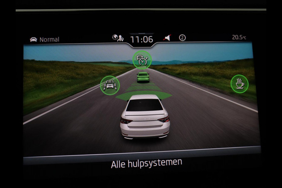 Škoda Superb 1.5 TSI ACT Sportline Business | Leder/Alcantara | Adaptive cruise | Stuur/stoel verwarming | Memory | Virtual Dashboard | Camera | Park assist | Navigatie | Carplay |