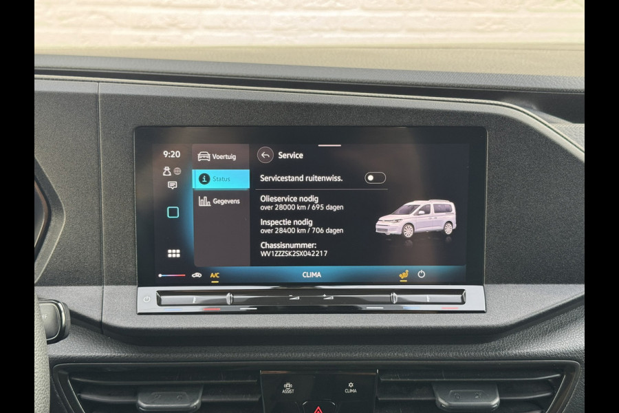 Volkswagen Caddy Cargo 2.0 TDI Trend Airco Cruise Pdc Lat om Lat + houten laadvloer