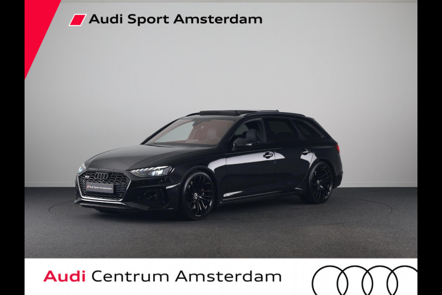 Audi A4 Avant 2.9 TFSI RS 4 quattro 450pk | Panoramadak | Adaptive cruise controle | Matrix | Trekhaak | Elektrisch verstelbare voorstoelen met geheugen | Stoelverwarming voor en achter