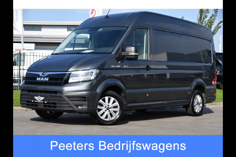 MAN TGE 3.180 35 2.0 L3H3 4x4 PB Edition Cruise, Camera, Carplay, 177pk, Clima, Automaat, Trekhaak, Sensoren, Geveerde stoel, Uniek!